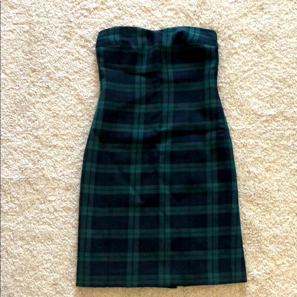 Club Monaco plaid dress